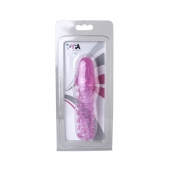 Розовая насадка с нежными шипами - 13,5 см. - Toyfa Basic - в Оренбурге купить с доставкой