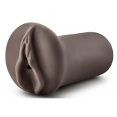 Коричневый мастубратор-вагина Nicole s Kitty - Blush Novelties - в Оренбурге купить с доставкой