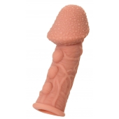 Насадка на фаллос с пузыриками, венками и ребристостью KOKOS Extreme Sleeve 09 - 12,7 см. - KOKOS - в Оренбурге купить с доставкой