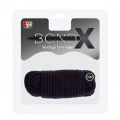 Черная веревка для связывания BONDX LOVE ROPE - 10 м. - Dream Toys - купить с доставкой в Оренбурге