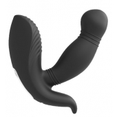 Черный вибромассажер простаты PROSTATE HERO - Dream Toys - в Оренбурге купить с доставкой