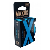Классические презервативы в железном кейсе MAXUS Classic - 3 шт. - Maxus - купить с доставкой в Оренбурге