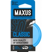 Классические презервативы в железном кейсе MAXUS Classic - 3 шт. - Maxus - купить с доставкой в Оренбурге