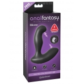 Черный массажер простаты Electro Stim Prostate Vibe с электростимуляцией - 13,3 см. - Pipedream - купить с доставкой в Оренбурге