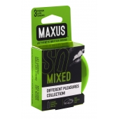 Презервативы в железном кейсе MAXUS Mixed - 3 шт. - Maxus - купить с доставкой в Оренбурге