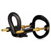 Черный экстендер-растяжитель пениса - Sex Expert - в Оренбурге купить с доставкой