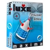 Презерватив LUXE Maxima  Глубинная бомба  - 1 шт. - Luxe - купить с доставкой в Оренбурге