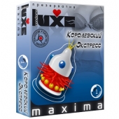 Презерватив LUXE Maxima  Королевский экспресс  - 1 шт. - Luxe - купить с доставкой в Оренбурге