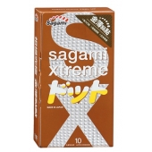 Презервативы Sagami Xtreme FEEL UP с точечной текстурой и линиями прилегания - 10 шт. - Sagami - купить с доставкой в Оренбурге
