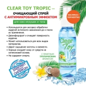 Очищающий спрей для игрушек CLEAR TOY Tropic - 100 мл. - Биоритм - купить с доставкой в Оренбурге