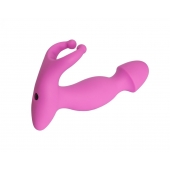 Розовый стимулятор простаты с усиками - 15 см. - 4sexdreaM - в Оренбурге купить с доставкой