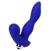 Синий силиконовый вибростимулятор простаты Stroman - 14,5 см. - ToyFa - в Оренбурге купить с доставкой