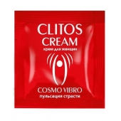 Пробник возбуждающего крема для женщин Clitos Cream - 1,5 гр. - Биоритм - купить с доставкой в Оренбурге