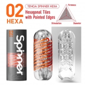 Мастурбатор SPINNER Hexa - Tenga - в Оренбурге купить с доставкой