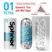 Мастурбатор SPINNER Tetra - Tenga - в Оренбурге купить с доставкой