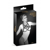 Черная упряжь на грудь Clara - Bijoux Pour Toi - купить с доставкой в Оренбурге