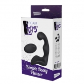 Черный вибромассажер простаты REMOTE BOOTY PLEASER - Dream Toys - в Оренбурге купить с доставкой