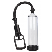 Прозрачная вакуумная помпа TRIGGER HANDLE PENIS PUMP - Dream Toys - в Оренбурге купить с доставкой