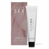 Лубрикант на водной основе Slow Sex Anal Play Gel - 30 мл. - Bijoux Indiscrets - купить с доставкой в Оренбурге