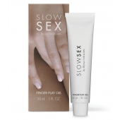 Гель для мастурбации с ароматом кокоса Slow Sex Finger Play Gel - 30 мл. - Bijoux Indiscrets - купить с доставкой в Оренбурге