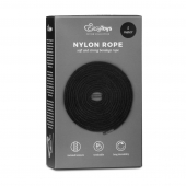 Черная веревка для бондажа Easytoys Bondage Rope - 5 м. - Easy toys - купить с доставкой в Оренбурге