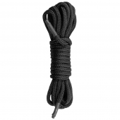Черная веревка для бондажа Easytoys Bondage Rope - 5 м. - Easy toys - купить с доставкой в Оренбурге