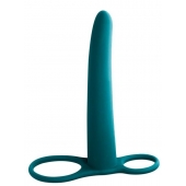 Зеленая насадка для двойного проникновения Gimlet - 16 см. - Lola Games - купить с доставкой в Оренбурге