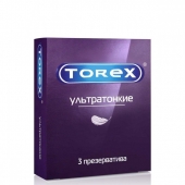 Презервативы Torex  Ультратонкие  - 3 шт. - Torex - купить с доставкой в Оренбурге