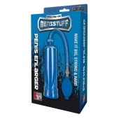 Синяя вакуумная помпа MENZSTUFF PENIS ENLARGER - Dream Toys - в Оренбурге купить с доставкой