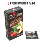 Ароматизированные презервативы DOMINO  Ароматный микс  - 6 шт. - Domino - купить с доставкой в Оренбурге