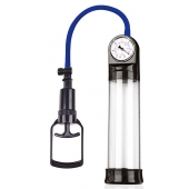 Прозрачная вакуумная помпа Sex Expert с манометром - Sex Expert - в Оренбурге купить с доставкой