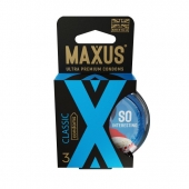 Классические презервативы в пластиковом кейсе MAXUS Classic - 3 шт. - Maxus - купить с доставкой в Оренбурге