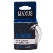 Классические презервативы в пластиковом кейсе MAXUS Classic - 3 шт. - Maxus - купить с доставкой в Оренбурге