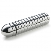 Рельефный фаллос для интенсивного электросекса Groovey George - 20 см. - MyStim - купить с доставкой в Оренбурге