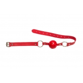 Красный кляп-шарик Firecracker - Lola Games - купить с доставкой в Оренбурге