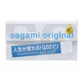 Ультратонкие презервативы Sagami Original 0.02 Extra Lub с увеличенным количеством смазки - 12 шт. - Sagami - купить с доставкой в Оренбурге