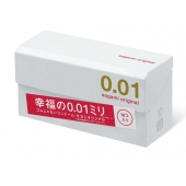 Супер тонкие презервативы Sagami Original 0.01 - 10 шт. - Sagami - купить с доставкой в Оренбурге