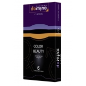 Разноцветные презервативы DOMINO Colour Beauty - 6 шт. - Domino - купить с доставкой в Оренбурге