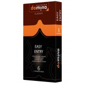 Презервативы с увеличенным количеством смазки DOMINO Easy Entry - 6 шт. - Domino - купить с доставкой в Оренбурге