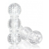 Прозрачный фигурный мастурбатор Master Stroker - Blush Novelties - в Оренбурге купить с доставкой