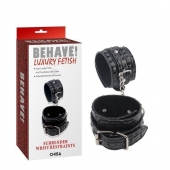 Черные наручники Surrender Wrist Restraints - Chisa - купить с доставкой в Оренбурге