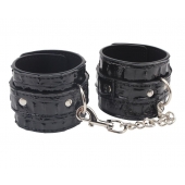 Черные наручники Surrender Wrist Restraints - Chisa - купить с доставкой в Оренбурге
