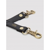 Черный фиксатор для манжет Bound to You Faux Leather Hogtie - Fifty Shades of Grey - купить с доставкой в Оренбурге