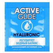 Лубрикант на водной основе Active Glide с гиалуроновой кислотой - 3 гр. - Биоритм - купить с доставкой в Оренбурге