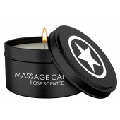 Массажная свеча с ароматом розы Massage Candle - Shots Media BV - купить с доставкой в Оренбурге