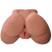 Кофейный мастурбатор-полуторс Perfect Ass Masturbator - Pipedream - в Оренбурге купить с доставкой