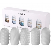 Набор из 5 мастурбаторов Hedy X5 Mixed - Svakom - в Оренбурге купить с доставкой