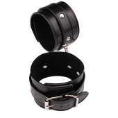 Черные оковы Classic Ankle Cuffs - Chisa - купить с доставкой в Оренбурге