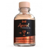 Массажный гель с согревающим эффектом Aperol - 30 мл. - INTT - купить с доставкой в Оренбурге