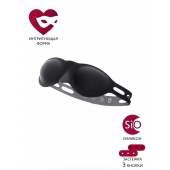 Черная плотная силиконовая маска - ToyFa - купить с доставкой в Оренбурге